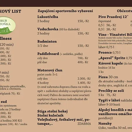 Srub Vytonka Lipno Apart Otel Přední Výtoň