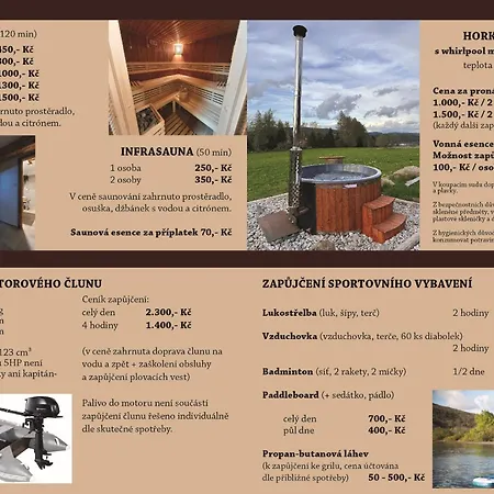 Srub Vytonka Lipno Přední Výtoň