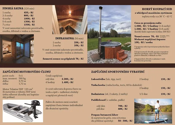 Srub Výtoňka Lipno Přední Výtoň